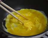 お弁当用の塩味の卵焼き作り方3写真