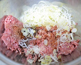 花椒香るひき肉とゴーヤと厚揚げの中華炒め作り方1写真