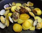あさりとポテトのジェノベーゼ♪作り方5写真