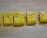 お弁当用の塩味の卵焼き作り方6写真