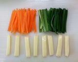 ニラ人参チーズの一口春巻き作り方1写真