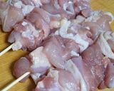 お魚グリルで☆ふっくら焼き鳥!作り方4写真