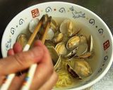 あさり潮ラーメン♪（あさり塩ラーメン）作り方8写真