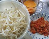 ピリッ辛～～もやしとキムチの卵炒め作り方1写真