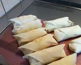 ツナ卵とライスの春巻き作り方7写真