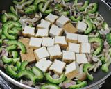 ゴーヤと厚揚げの味噌味チャンプル作り方6写真