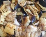 なすと筍と豚バラ肉★オイスターソース炒め作り方8写真