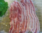 くるくる豚シソ焼き作り方1写真