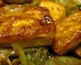 葱入り醤油味焼き豆腐作り方9写真