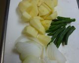 ２人分・フライパンで肉じゃが作り方1写真
