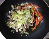 カフェごはん◇ひじきチャーハン作り方3写真