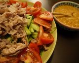 豚の冷しゃぶカシューナッツソース作り方4写真