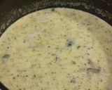 キノコのクリームパスタ作り方3写真