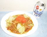 パパのホルモン炒め作り方5写真