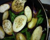 茄子といんげんの天かすパラパラ炒め！作り方3写真