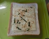 *お茶漬けの素で簡単!和風トースト*作り方3写真