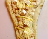 とろっとろ♡蟹クリームのWチーズナンピザ作り方10写真