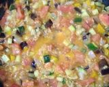 朝食かブランチに☆カフェ風夏野菜トースト作り方3写真