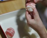 元気がでるコロッコロ肉巻きおにぎり作り方3写真