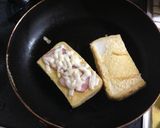 クロックムッシュ風フレンチトースト作り方4写真