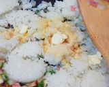 簡単♪玉葱とベーコンのバターチャーハン☆作り方3写真