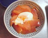 味ぽん漬けまぐろと半熟卵の丼作り方6写真