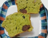 色と香りを楽しむ◎抹茶と甘納豆のマフィン作り方8写真