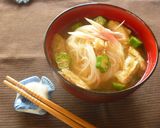 夏も冬も☆薬味そうめんみそ汁作り方3写真