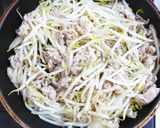 節約食材で！もやしと豚こまの中華風炒め作り方2写真