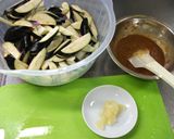 【杜氏流】ナスの中華風甘味肉噌炒め作り方1写真