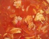 簡単♪チキンのトマト煮☆作り方13写真