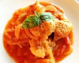 簡単♪チキンのトマト煮☆作り方14写真