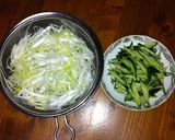 白髪ねぎたっぷりジャージャー麺作り方6写真
