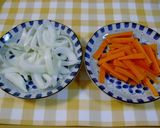 焼きそばと卵で美味しいナポリタン作り方1写真