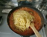 ★ズワイガニのトマトクリームパスタです♪作り方7写真