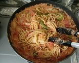 ★ズワイガニのトマトクリームパスタです♪作り方8写真