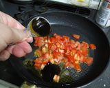 生姜オイスタートマトソースのプルプル前菜作り方5写真