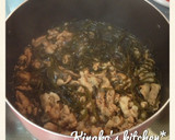 ご飯何杯目⁉切りこんぶと豚肉の煮物*作り方4写真