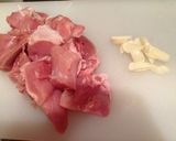 鶏肉のガーリック焼き作り方1写真