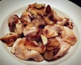 鶏肉のガーリック焼き作り方5写真