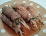 もやしと大葉の豚バラ巻き作り方5写真