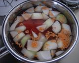 アッツスープ（レンズ豆のスープ）作り方2写真