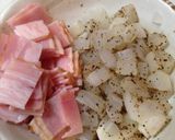 ふすま＆全粒粉入りオニオンベーコン食パン作り方5写真