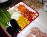 具だくさん夏野菜トマトカレー作り方2写真