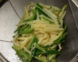 香る青椒肉絲作り方2写真