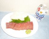 パパのマグロの刺身②作り方3写真