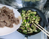 ★豚肉とナスとピーマンの味噌炒めです。♪作り方7写真