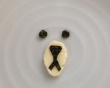 ♡LINEムーン＆ブラウン弁当♡作り方5写真