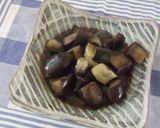 ナスの甘辛煮✿砂糖と醤油で★我が家流煮物作り方5写真