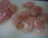 ちょっぴり和風な鶏チリ焼き～♪作り方1写真